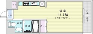 ZERO大淀中の物件間取画像